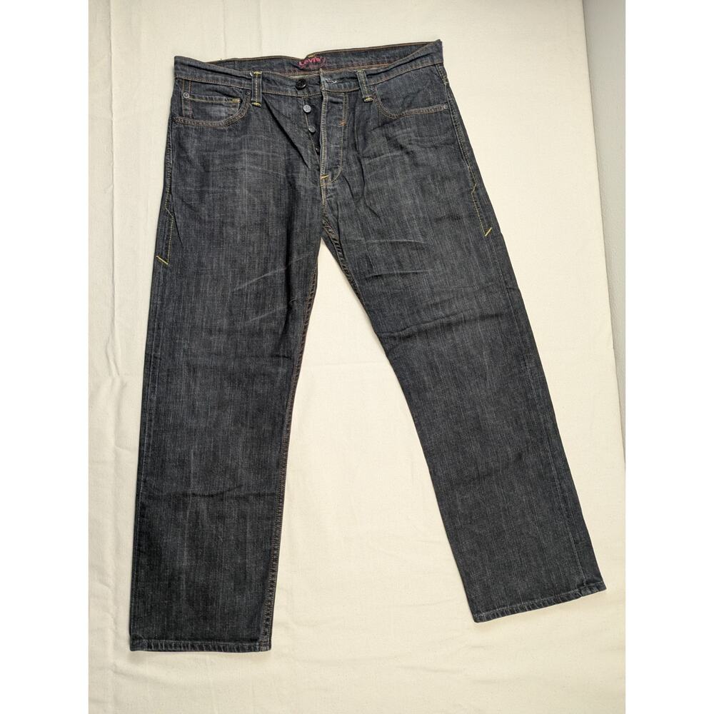 Levis Jeans Mens 34Wx30L Vintage Straight Red Collection